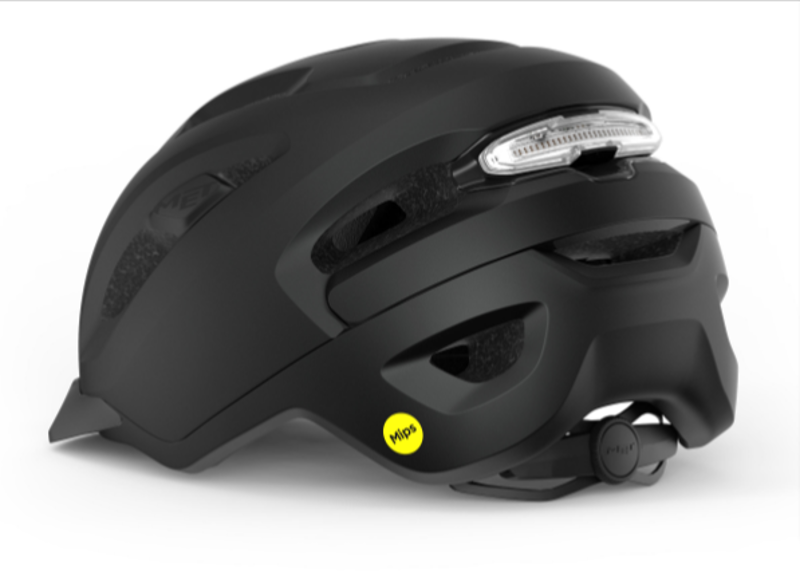 MET Urbex Mips Helmet Urban USB Light Size Large in Black-2